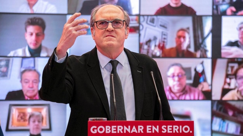 El candidato socialista para la presidencia de la Comunidad de Madrid, Ángel Gabilondo.