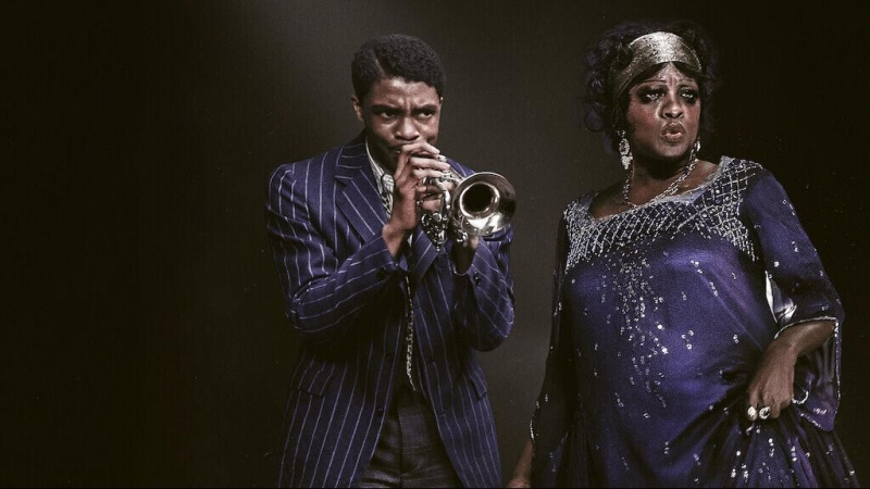 Viola Davis y Chadwick Boseman en 'La madre del blues'. — Netflix