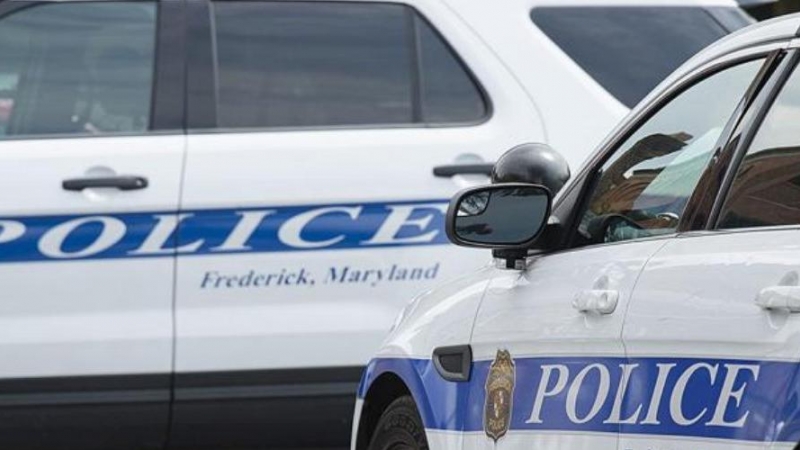 Coche de Policía de Frederick, Maryland.