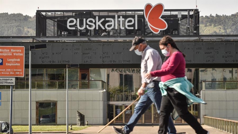 Sede de la operadora de telefonía móvil Euskaltel en Zamudio (Bizkaia).