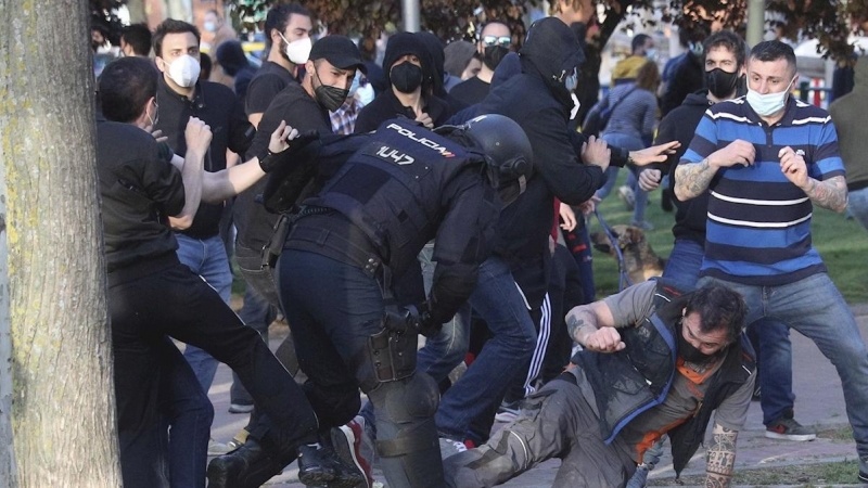 Cargas policiales Vallecas