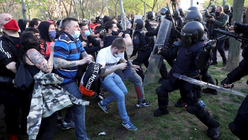 Cargas policiales Vallecas