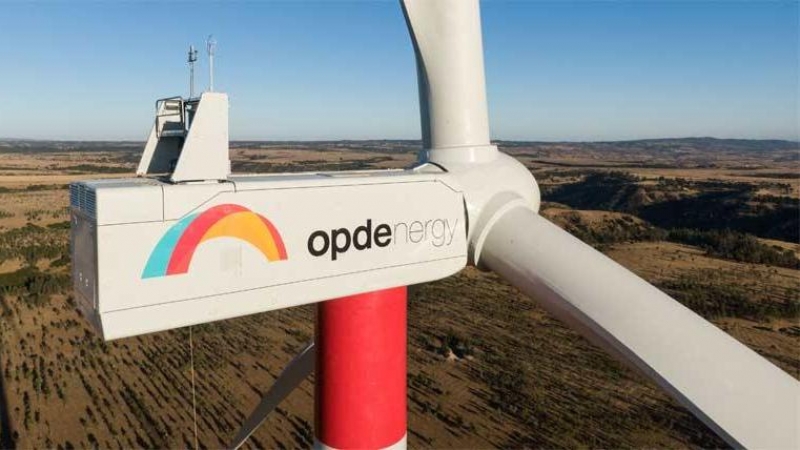 Un parque eólico de Opdenergy.