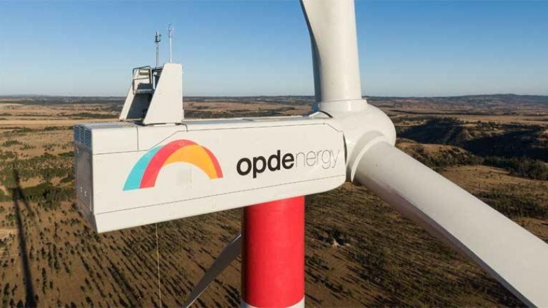 Un parque eólico de Opdenergy.