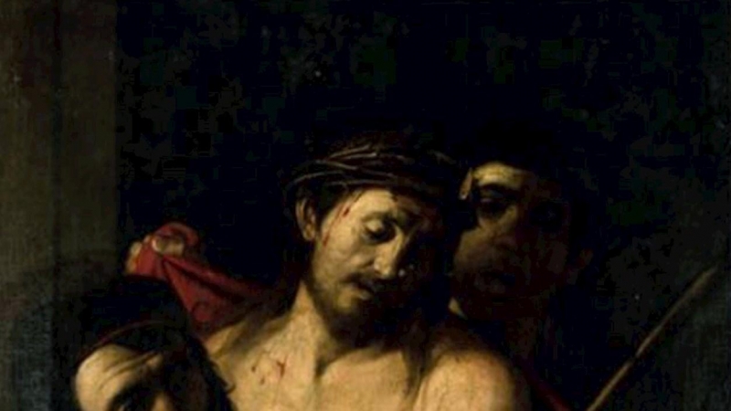 Ecce homo' retirado de la subasta de la Casa Ansorena de Madrid este jueves.