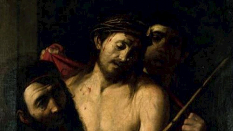 Ecce homo' retirado de la subasta de la Casa Ansorena de Madrid este jueves.