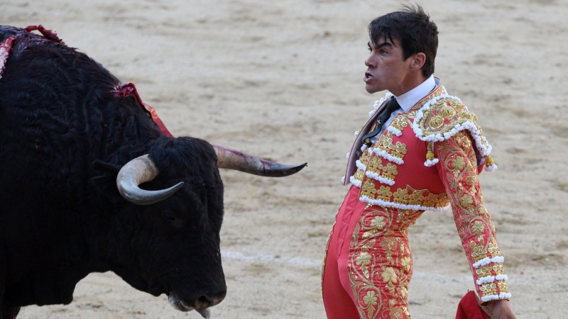 Imagen recurso del torero López-Chaves en una corrida de toros. - Europa Press