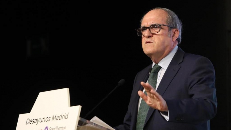 El candidato del PSOE a la Presidencia de la Comunidad de Madrid, Ángel Gabilondo.