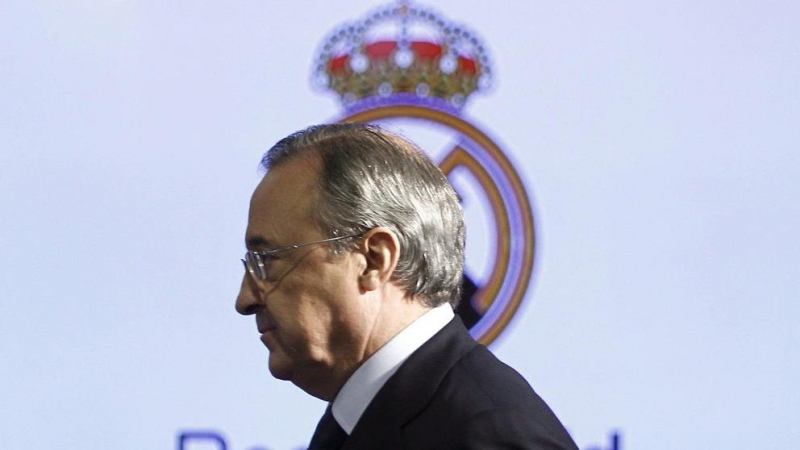 El presidente del Real Madrid, Florentino Pérez, en una foto de archivo.