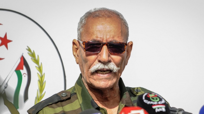 El secretario general del Frente Polisario, Brahim Ghali, en una imagen de archivo.