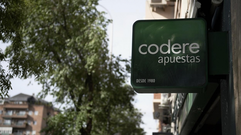Un local de la compañía de juego y apuestas Codere en Madrid. E.P./Óscar Cañas