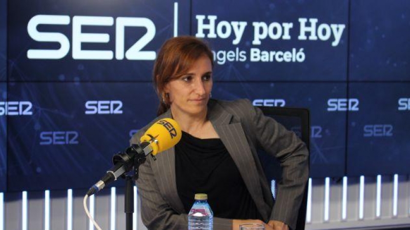 Mónica García, durante su entrevista en 'Hoy por hoy'