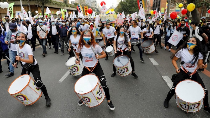 Protestas en Colombia