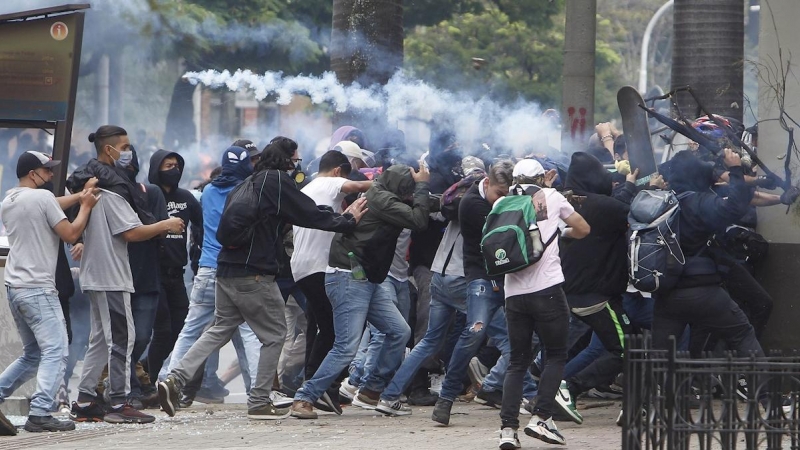 Protestas en Colombia