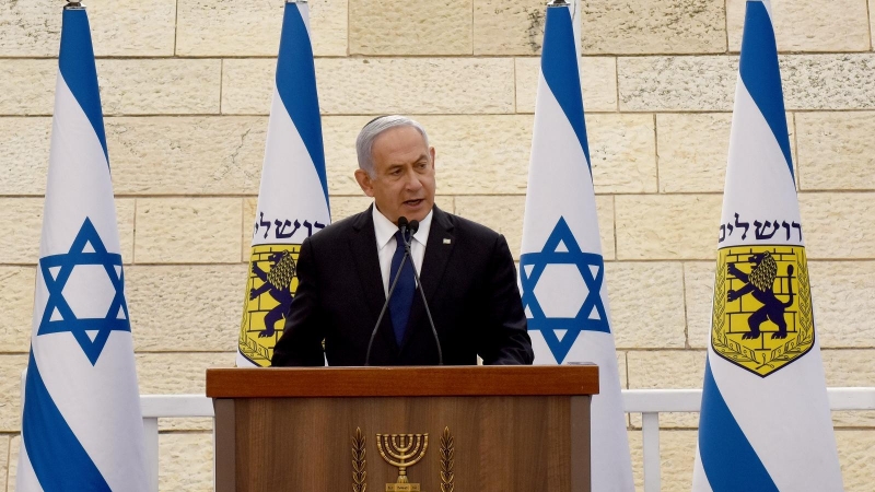 El primer ministro israelí en funciones, Benjamín Netanyahu