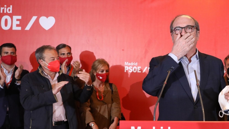 El candidato del PSOE a la Presidencia de la Comunidad de Madrid, Angel Gabilondo