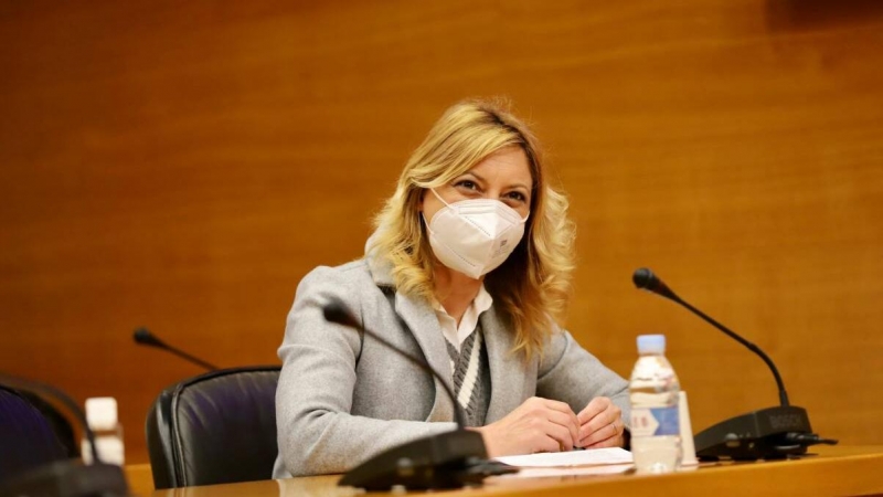 La diputada de Ciudadanos en Les Corts, Cristina Gabarda.