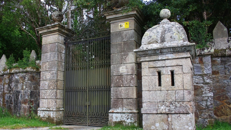 Entrada al Pazo de Meirás. - Juan Oliver