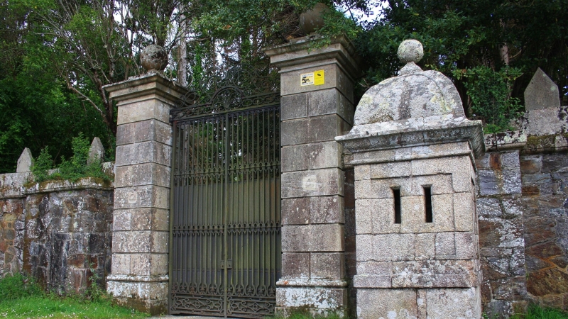 Entrada al Pazo de Meirás. - Juan Oliver