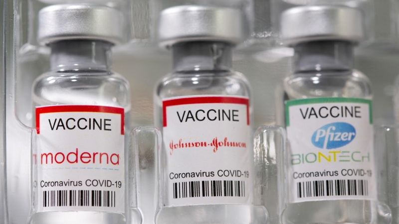 Viales de vacunas contra la covid