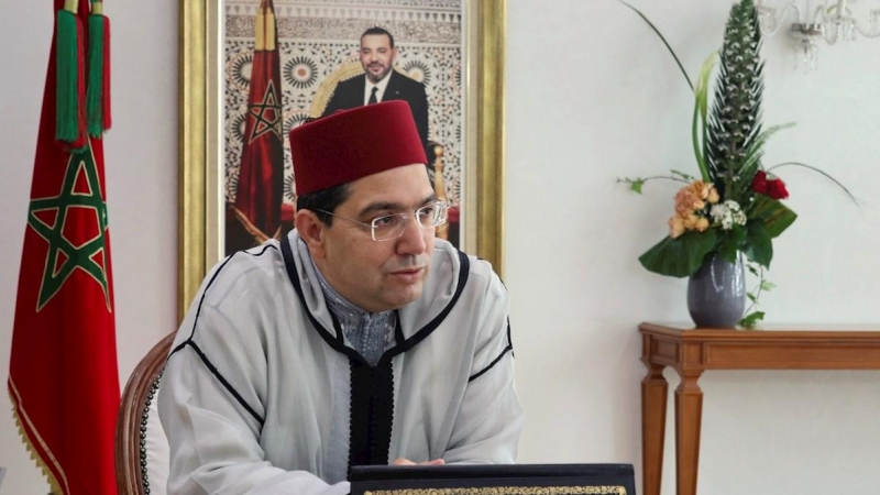 01/05/2021. Imagen de archivo del ministro de Exteriores marroquí, Nasar Burita. - EFE