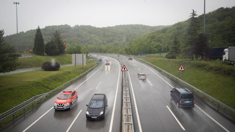 09/05/2021.- Fotografía de la Autovía de Leizarán este domingo.