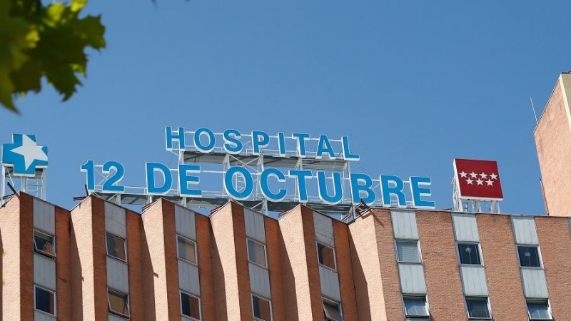 Fachada del Hospital 12 de Octubre, en una imagen de archivo.