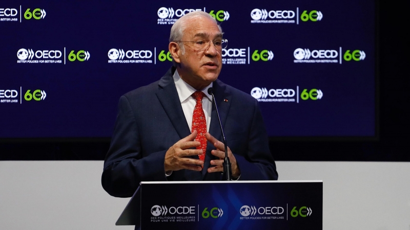 El presidente de la OCDE, Ángel Gurría, en una imagen de archivo.