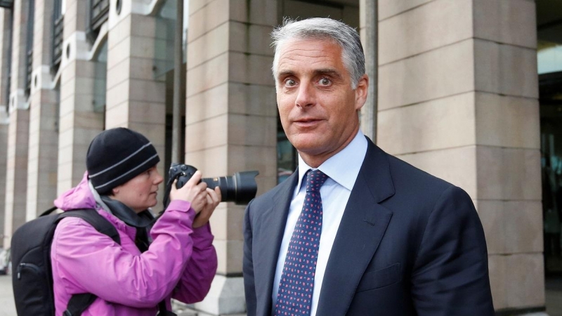 El banquero Andrea Orcel, consejero delegado del italiano UniCredit y frustrado fichaje del Banco Santander como numero dos en 2018, en una comparecencia en el Parlamento británico, en Londres, en enero de 2013. REUTERS/Olivia Harris.