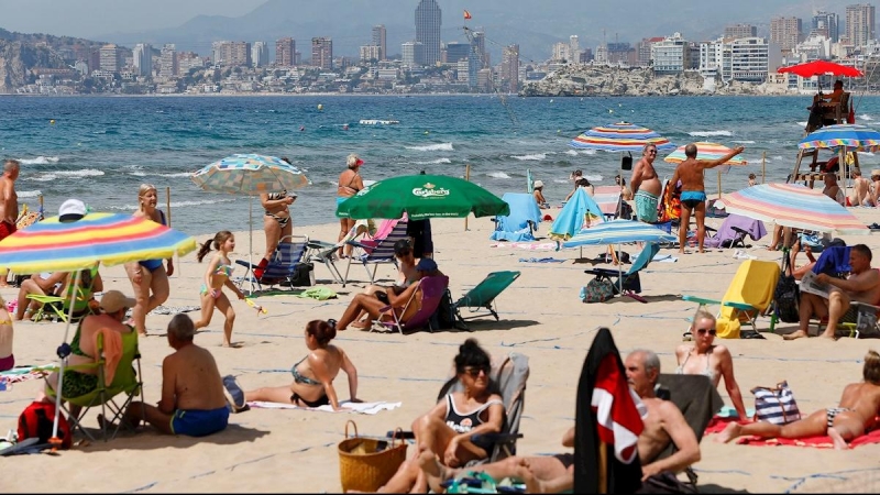 Bañistas Benidorm