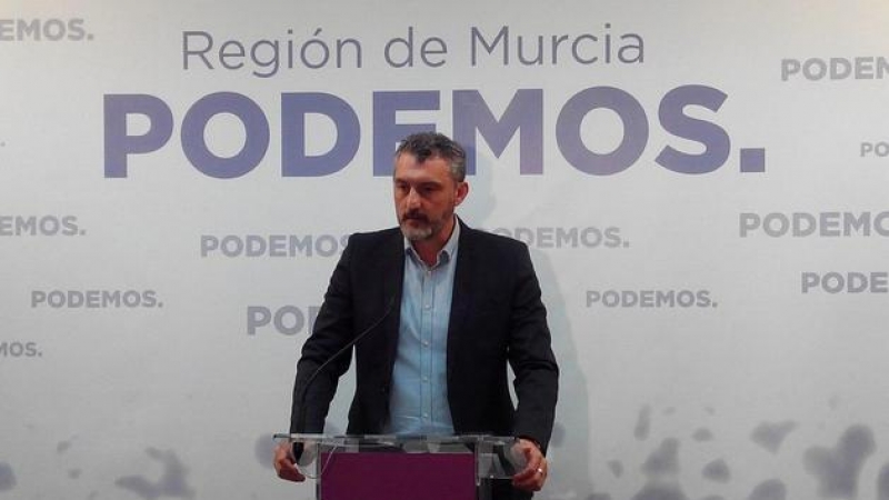 El coordinador regional de Más Región, Óscar Urralburu.
