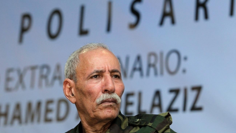 El líder del Frente Polisario y presidente de la República Árabe Saharaui Democrática (RASD), Brahim Ghali, en una imagen de archivo.