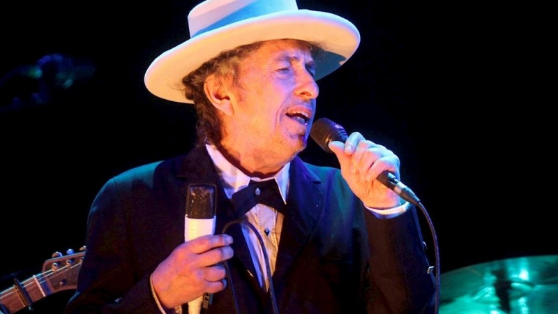 Bob Dylan en el festival de Benicassim el 13 de julio de 2012.
