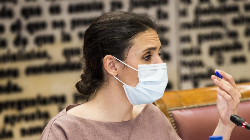 La ministra de Igualdad, Irene Montero, comparece ante la Comisión Especial de seguimiento y evaluación de los acuerdos del Informe del Senado sobre las estrategias contra la Violencia de Género.