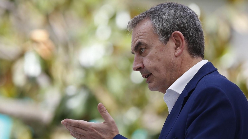 El expresidente del Gobierno, José Luis Rodríguez Zapatero, defiende los indultos a los presos catalanes.