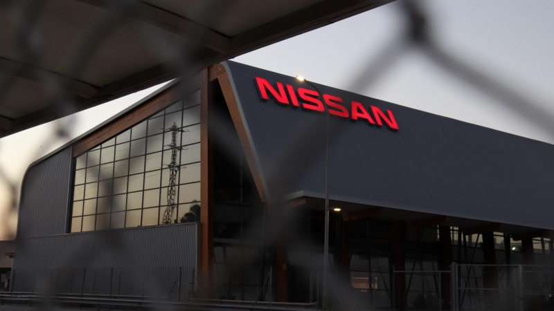 La planta de Nissan a la Zona Franca mentre es fa l'última mediació de l'ERO, el 31 de juliol del 2020.