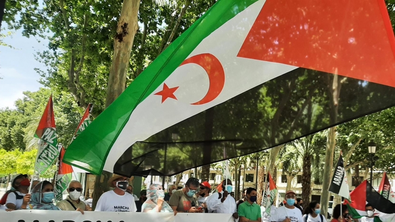 marchas por la libertad del pueblo saharaui