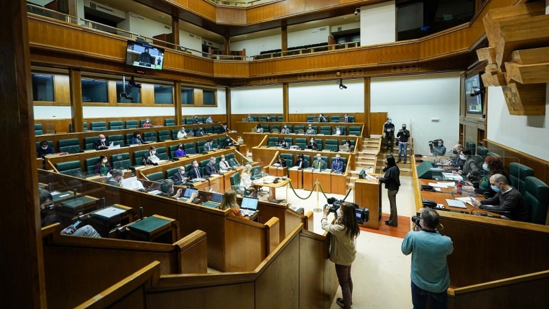 Pleno del Parlamento Vasco