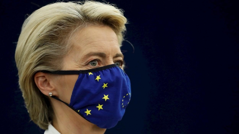 La presidenta de la Comisión Europea, Ursula Von der Leyen.