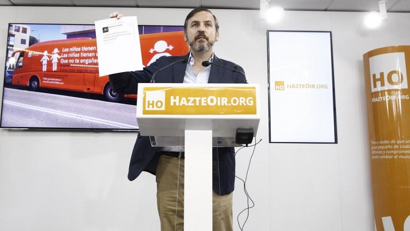 El presidente de Hazte Oír, Ignacio Arsuaga, en una imagen de archivo. — Eduardo Parra / EUROPA PRESS