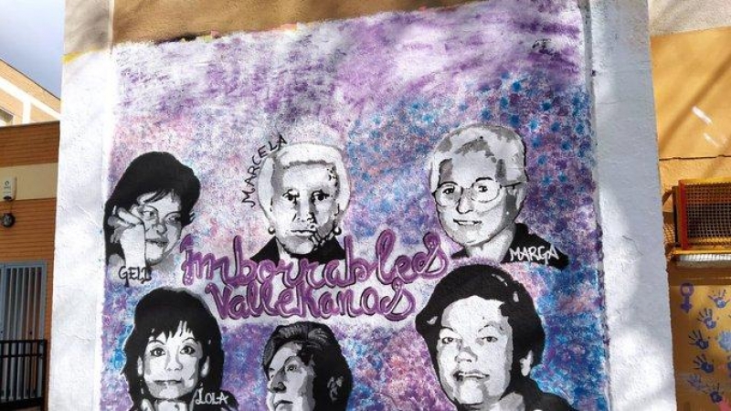 Más Madrid pregunta a PP y Cs si permitirán que Vox consiga borrar un mural feminista en Villa de Vallecas