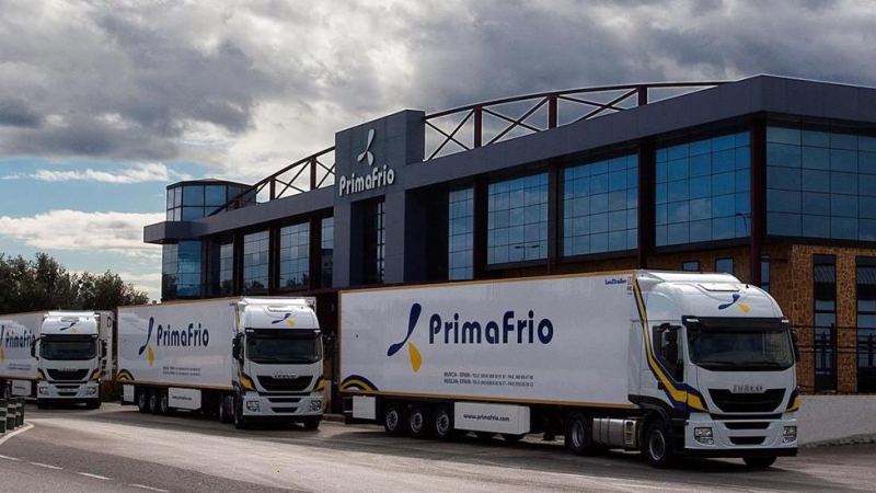 Camiones de Primafrío.