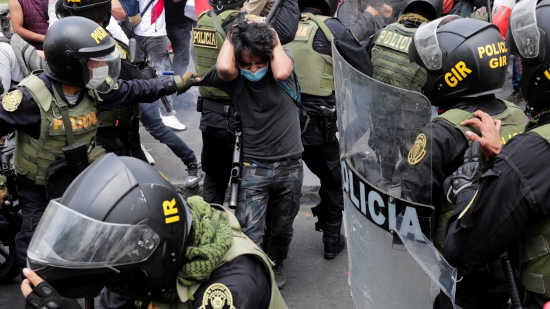 Represión en Perú