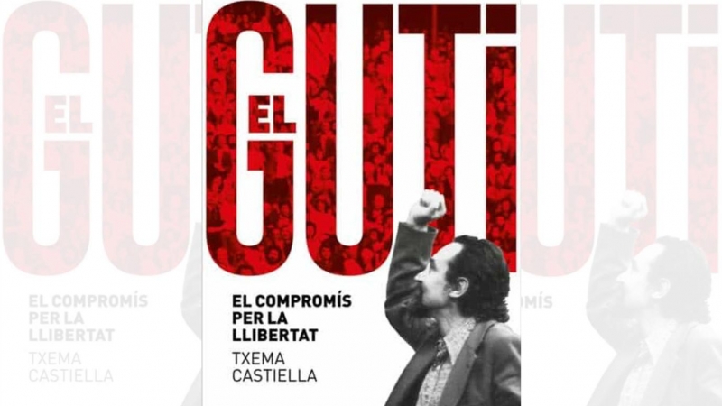 Portada del libro 'El Guti. L'optimisme de la voluntat' de Txema Castiella.
