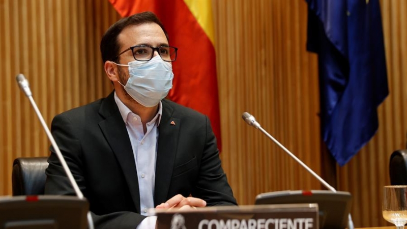 El ministro de Consumo, Alberto Garzón, comparece a petición propia en la Comisión de Sanidad y Consumo del Congreso para informar sobre el etiquetado nutricional fontral NutriScore.