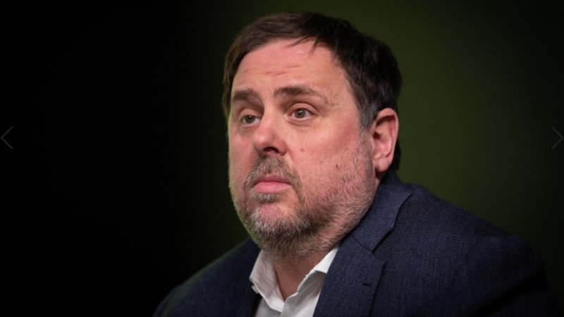 Imagen de archivo del líder de ERC y exvicepresident de la Generalitat de Catalunya, Oriol Junqueras. - EUROPA PRESS