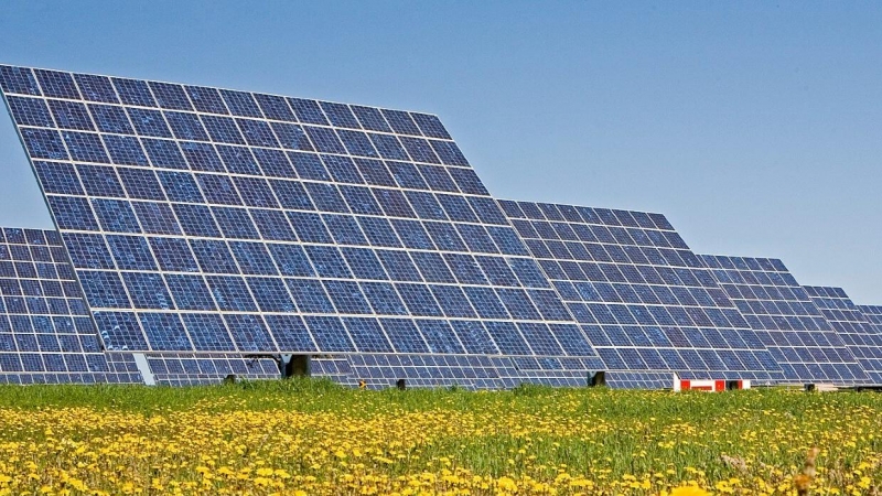 Planta fotovoltaica de Amareleja, de Acciona, en Portugal.