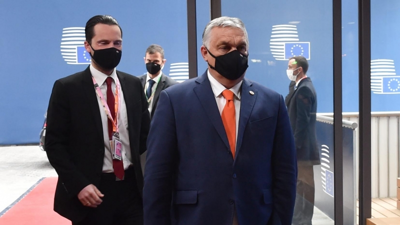24 Junio 2021, Belgica, Bruselas: Primer ministro húngaro Viktor Orban.