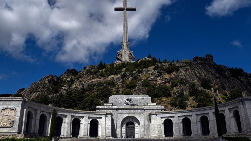 Vista del Valle de los Caídos. AFP/Óscar del Pozo