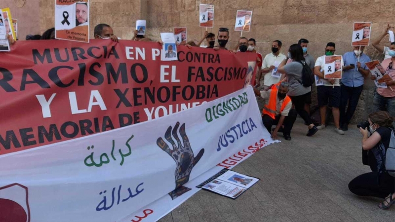Cartagena y Murcia en pie contra el Racismo, el Fascismo y la Xenofobia'